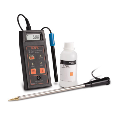 HI993310微電腦電導(dǎo)率EC-鹽活度測定儀